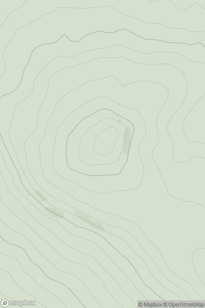 Thumbnail image for The Knoll [South Central England] showing contour plot for surrounding peak